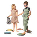 Gonge Hügelkuppen-Set Nordic + Taktile Scheiben-Set Nordic, 13-tlg.