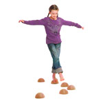 Balancier-Halbkugel aus Massivholz Balancierspiel<br> Balance Spiel