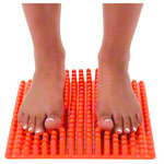 GYMNIC Fußmassagematte Bene-Feet Mat, 2-tlg., 23x28x4 cm
