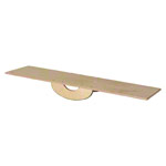 Abbildung zeigt Pedalo Wippbrett groß, LxBxH 150x45x15,5 cm