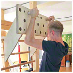 Pedalo Kletter-Trainingsboard, 82x30x4 cm, inkl. Adapter fr Sprossenwand_StripHtml