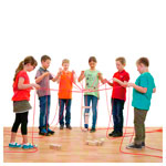 Erzi Kooperationsspiel Teamturm aus Holz