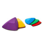 Gonge Koordinationsset,19-tlg. Fluss-Steine, Balance-Weg, Activity Rings