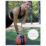 Sport-Tec Medizinball  23 cm, 4 kg, rot_StripHtml