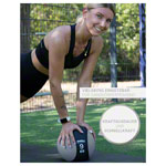 Sport-Tec Medizinball  28 cm, 9 kg, grau_StripHtml