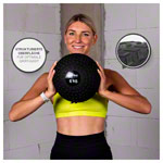 Sport-Tec Slamball ø 23 cm, 6 kg, schwarz