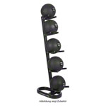 Sport-Tec Medizinballständer für 5 Bälle, LxBxH 55x26x140 cm