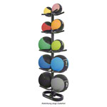 Sport-Tec Medizinballständer für 10 Bälle, LxBxH 58x26x157 cm