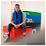 Abbildung zeigt Sport-Tec Sprungtrainer Soft Plyo Box, 60 cm, stapelbar,