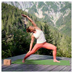 AIREX Pilates- und Yogamatte ECO Pro, LxBxH 180x61x0,4 cm
