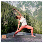 AIREX Pilates- und Yogamatte ECO Pro, LxBxH 180x61x0,4 cm