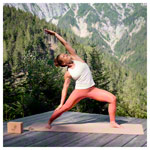 AIREX Yogablock ECO aus Kork, 22,5x15x7,4 cm