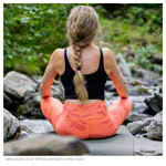 AIREX Pilates- und Yogamatte 190 inkl. Ösen, LxBxH 190x60x0,8 cm