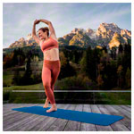 Abbildung zeigt AIREX Gymnastikmatte Coronella 185, LxBxH 185x60x1,5 cm