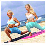 Abbildung zeigt AIREX Gymnastikmatte Fitline 180, LxBxH 180x60x1 cm
