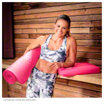 Abbildung zeigt AIREX Gymnastikmatte Fitline 180, LxBxH 180x60x1 cm