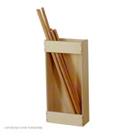 Aufbewahrungshilfe aus Holz
