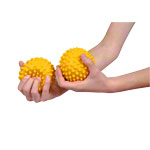 Sensy-Ball,  10 cm, gelb, 2 Stck_StripHtml