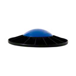 TOGU Balance Board, ø 40 cm, schwer, schwarz/blau