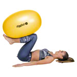 PEZZI Therapierolle Eggball,  45 cm x 65 cm, gelb_StripHtml
