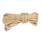 Schwungseil aus Hanf mit verstärkter Mitte<br> 5 m