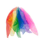 Jongliertücher Stoffüchter Tücher zum Jonglieren Tanztücher aus Chiffon 6er Set