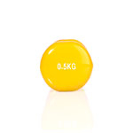Abbildung zeigt Fausthantel, 0,5 kg, gelb, Stück
