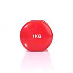 Fausthantel, 1 kg, rot, Stück
