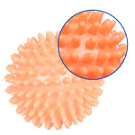 Igel-Ball,  6 cm, neon-orange, soft_StripHtml