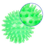 Igel-Ball,  7 cm, neon-grn, soft_StripHtml