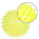 Igel-Ball,  8 cm, neon-gelb, soft_StripHtml