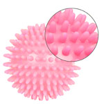 Igel-Ball, ø 9 cm, neon- pink, soft