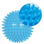 Igel-Ball,  10 cm, neon-blau, soft_StripHtml