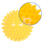 Igel-Ball,  8 cm, gelb, mittel_StripHtml