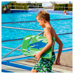 BECO-SEALIFE Kickboard Schwimmbrett SHARKY, 47x31x3,6 cm