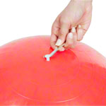 Ventilöffner Metall für Gymnastikbälle Gymnastikball Sitzball Ventilschlüssel