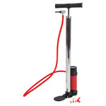 Hubpumpe inkl. Druckbehälter und Manometer<br> Luftpumpe