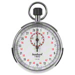 ORIGINAL Hanhart Kronenstopper Stoppuhr Stopuhr Stop Uhr 1/10 Sek. Einteilung