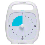 Time Timer Plus Tischuhr mit akustischem Signal, 20 Min., 14x18 cm