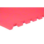 Vario-Step Gymnastikmatte, LxBxH 60x60x1,4 cm, rot