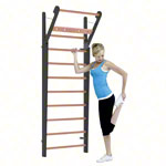 NOHrD Sprossenwand Club-Sport, ausklappbar, 10 Sprossen, HxBxT 230x80x13 cm
