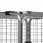 Rollcontainer-Set RC/S1, 962 L, inkl. Einlegeboden