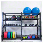 Sport-Tec Multi Storage Rack Basis + Olympia, 250 x 43 x 175,5 cm