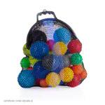 Ballnetz Balltragenetz Balltasche für 40 Bälle Fußbälle Handbälle<br> GELB