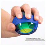Spaceball Handtrainer mit Übungsanleitung