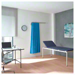 Teleskopsichtschutz 150 cm mit Vorhang 175 cm