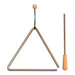 Triangel mit Klangstab / Schlägel<br> Instrument Musikinstrument Musik