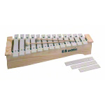 Aluminium Metallophon<br> Xylophon mit 13 Klangplatten und 2 Schlägeln für Kinder