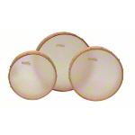 Tambourin mit Naturfell, ø 24 cm