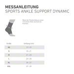 Bauerfeind Sprunggelenkbandage Sports Ankle Support Dynamic_StripHtml